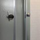 Душевая кабина Comforty 307WG, стекло крезет, задняя стеклянная панель крезет, 90х90х215 см - Фото 3