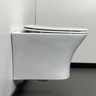 Сиденье Comforty 2134 для унитаза 110, дюропласт softclose тонкое, быстросъёмное - Фото 3