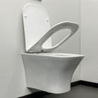 Сиденье Comforty 2134 для унитаза 110, дюропласт softclose тонкое, быстросъёмное - Фото 4