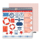 Бумага для скрапбукинга двусторонняя Бригантина "Высказывания" 160 гр/м2 - Фото 1