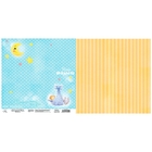 Бумага для скрапбукинга двусторонняя Наш малыш "Смысл моей жизни" 160 гр/м2 - Фото 3