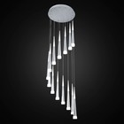 Светильник подвесной Citilux «Вегас» CL227140, 45х45х50 см, 14х7Вт, LED, цвет серый - Фото 2
