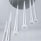 Светильник подвесной Citilux «Вегас» CL227140, 45х45х50 см, 14х7Вт, LED, цвет серый - Фото 4
