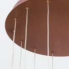 Светильник подвесной Citilux «Вегас» CL227143, 45х45х50 см, 14х7Вт, LED, цвет коричневый - Фото 4