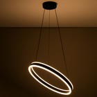 Светильник подвесной Citilux «Дуэт» CL719501, 50х50х17 см, 1х53Вт, LED, цвет черный - Фото 3