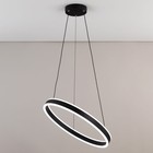 Светильник подвесной Citilux «Дуэт» CL719501, 50х50х17 см, 1х53Вт, LED, цвет черный - Фото 31