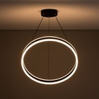 Светильник подвесной Citilux «Дуэт» CL719501, 50х50х17 см, 1х53Вт, LED, цвет черный - Фото 7