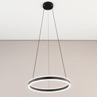 Светильник подвесной Citilux «Дуэт» CL719501, 50х50х17 см, 1х53Вт, LED, цвет черный - Фото 8