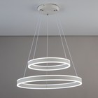 Светильник подвесной Citilux «Дуэт» CL719640, 60х60х17 см, 1х108Вт, LED, цвет белый - Фото 10