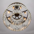 Светильник подвесной Citilux «Мартин» CL332081, 40х40х125 см, 8х60Вт, E14, цвет черный - Фото 4