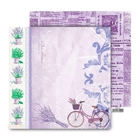 Бумага для скрапбукинга двусторонняя Прованс "Все сбудется" 160 гр/м2 - Фото 1