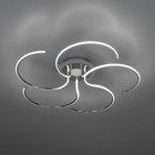 Люстра потолочная Citilux «Джемини» CL229251E, 60х60х13 см, 5х12Вт, LED, цвет серый - Фото 5