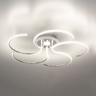 Люстра потолочная Citilux «Джемини» CL229251E, 60х60х13 см, 5х12Вт, LED, цвет серый - Фото 6