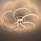 Люстра потолочная Citilux «Джемини» CL229261E, 64х64х13 см, 6х12.5Вт, LED, цвет серый - Фото 8