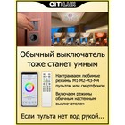 Люстра потолочная Citilux «Джемини Смарт» CL229A151E 50х50х23 см, 5х19Вт, LED, цвет серый - Фото 7