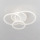 Люстра потолочная Citilux «Тринити» CL238130, 61,5х47,5х13 см, 3х25Вт, LED, цвет белый - Фото 3