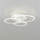 Люстра потолочная Citilux «Тринити» CL238130, 61,5х47,5х13 см, 3х25Вт, LED, цвет белый - Фото 10