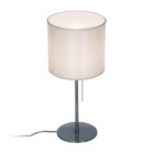 Лампа настольная декоративная Citilux «Аврора» CL463810 20х20х46 см, 1х75Вт, E27, цвет серый - Фото 1