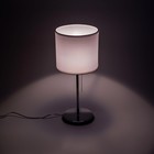 Лампа настольная декоративная Citilux «Аврора» CL463810 20х20х46 см, 1х75Вт, E27, цвет серый - Фото 4