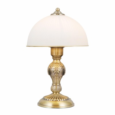 Лампа настольная декоративная Citilux «Адриана» CL405823 22х22х35 см, 1х75Вт, E27, цвет коричневый