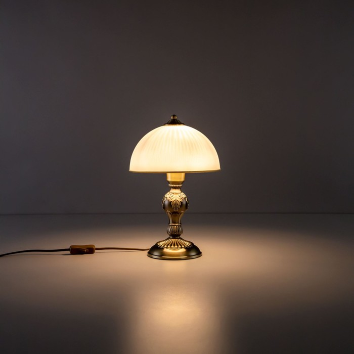 Лампа настольная декоративная Citilux «Адриана» CL405823 22х22х35 см, 1х75Вт, E27, цвет коричневый - фото 1919862391