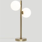 Лампа настольная декоративная Citilux «Рунд» CL205820N 28х49 см, 2х4.5Вт, G9, цвет коричневый - Фото 2