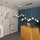 Лампа настольная декоративная Citilux «Рунд» CL205820N 28х49 см, 2х4.5Вт, G9, цвет коричневый - Фото 11