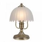 Лампа настольная декоративная Citilux «Севилья» CL414813 16,5х16,5х25 см, 1х60Вт, E14, цвет коричневый - фото 4210482
