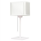 Лампа настольная декоративная Citilux «Тильда» CL469815 12х32 см, 1х60Вт, E27, цвет белый - фото 4210505