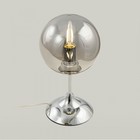 Лампа настольная декоративная Citilux «Томми» CL102810 15х15х28 см, 1х40Вт, E14, цвет серый - Фото 5
