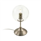 Лампа настольная декоративная Citilux «Томми» CL102811 15х15х28 см, 1х40Вт, E14, цвет серый - Фото 2