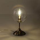Лампа настольная декоративная Citilux «Томми» CL102811 15х15х28 см, 1х40Вт, E14, цвет серый - Фото 5