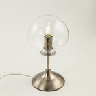 Лампа настольная декоративная Citilux «Томми» CL102811 15х15х28 см, 1х40Вт, E14, цвет серый - Фото 6