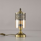 Лампа настольная декоративная Citilux «Эмир» CL467813 13х13х34 см, 1х75Вт, E27, цвет коричневый - Фото 3