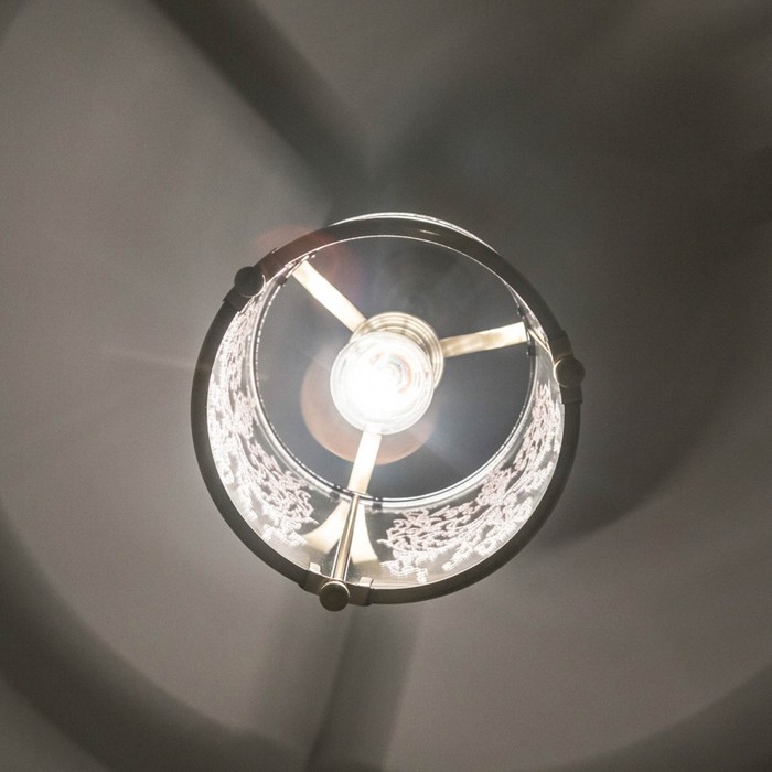 Светильник подвесной Citilux «Версаль» CL408113, 19х19х40 см, 1х75Вт, E27, цвет коричневый - фото 1926980843