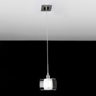 Светильник подвесной Citilux «Вирта» CL139010, 12х10х25 см, 1х60Вт, E14, цвет серый - Фото 4