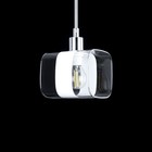 Светильник подвесной Citilux «Вирта» CL139010, 12х10х25 см, 1х60Вт, E14, цвет серый - Фото 6
