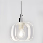 Светильник подвесной Citilux «Вирта» CL139012, 12х10х25 см, 1х60Вт, E14, цвет серый - Фото 5