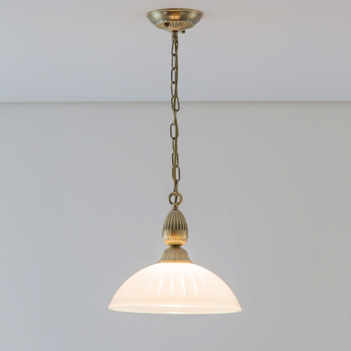Светильник подвесной Citilux «Латур» CL413212, 30х30х35 см, 1х75Вт, E27, цвет коричневый - фото 1926980907