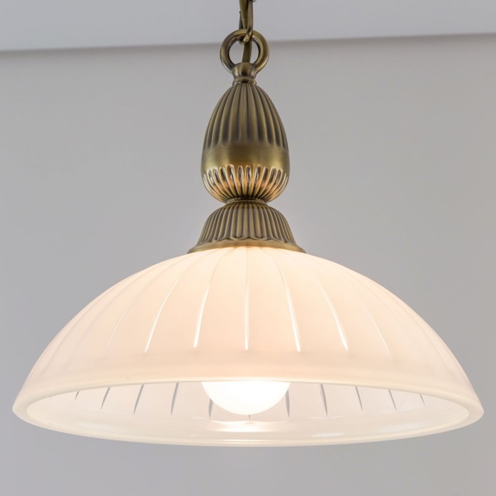 Светильник подвесной Citilux «Латур» CL413212, 30х30х35 см, 1х75Вт, E27, цвет коричневый - фото 1926980922