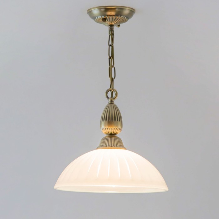 Светильник подвесной Citilux «Латур» CL413212, 30х30х35 см, 1х75Вт, E27, цвет коричневый - фото 1926980908