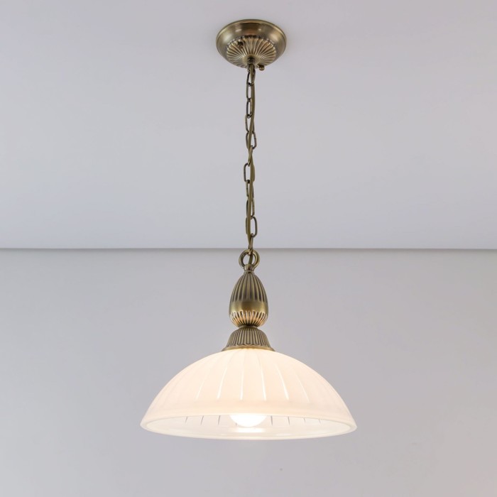 Светильник подвесной Citilux «Латур» CL413212, 30х30х35 см, 1х75Вт, E27, цвет коричневый - фото 1926980912