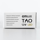 Светильник подвесной Citilux «Тао» CL712S122N, 14х14х120 см, 1х12Вт, LED, цвет черный - Фото 18