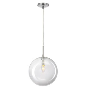Светильник подвесной Citilux «Томми» CL102631, 25х25х38 см, 1х40Вт, E14, цвет серый