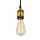 Светильник подвесной Citilux «Эдисон» CL450100, 4,5х4,5х16 см, 1х100Вт, E27, цвет коричневый - Фото 2