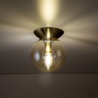 Светильник накладной Citilux «Томми» CL102513, 15х15 см, 1х40Вт, E14, цвет коричневый - Фото 11