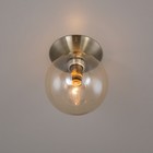 Светильник накладной Citilux «Томми» CL102513, 15х15 см, 1х40Вт, E14, цвет коричневый - Фото 6