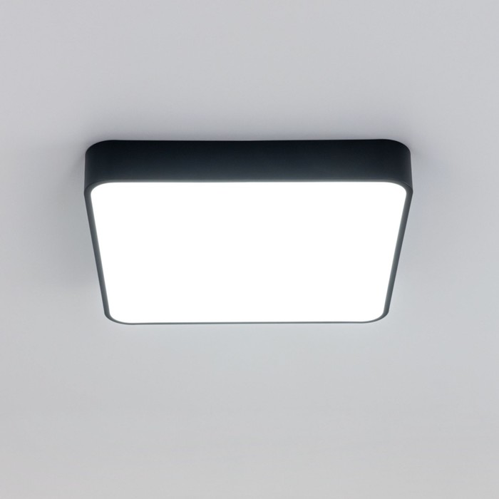 Светильник накладной Citilux «Купер» CL724K70G1, 40х40х5,5 см, 1х70Вт, LED, цвет черный - фото 1926982739