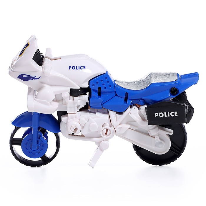 Робот «Полицейский мотоцикл», трансформируется - фото 1909472283