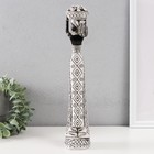 Сувенир полистоун "Африканка с фруктами на голове" белый с чёрным 8х6х33 см 9892524